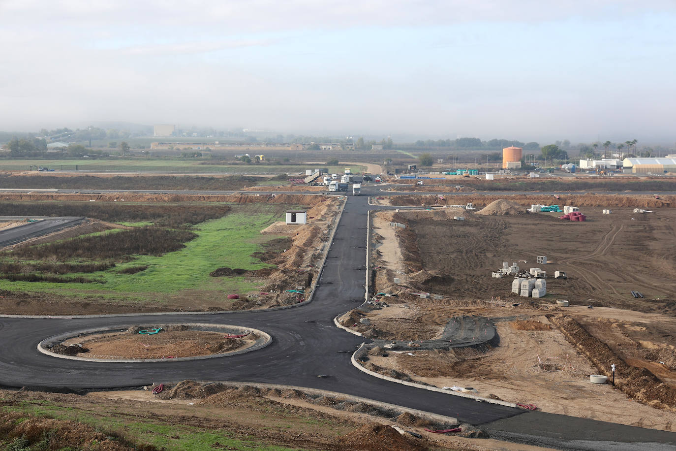 La obra de la Base Logística del Ejército de Tierra en Córdoba, en imágenes