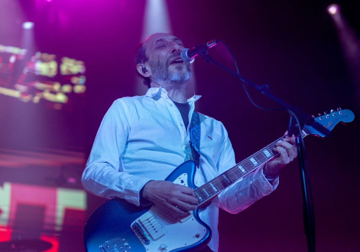 'Los Planetas', durante un reciente concierto en Madrid