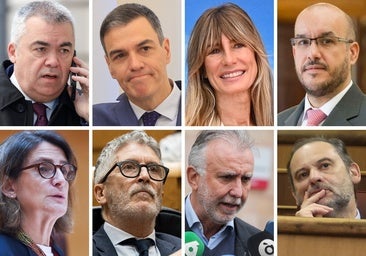 Ocho 'víctimas' y dos 'salvados': todos los señalados del comisionista Aldama ante el juez