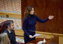 Ayuso, tajante: «Apoyo cien por cien a Feijóo y que se vete a Ribera en Europa»