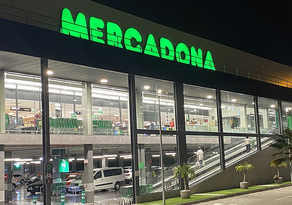 Imagen de archivo de un supermercado Mercadona