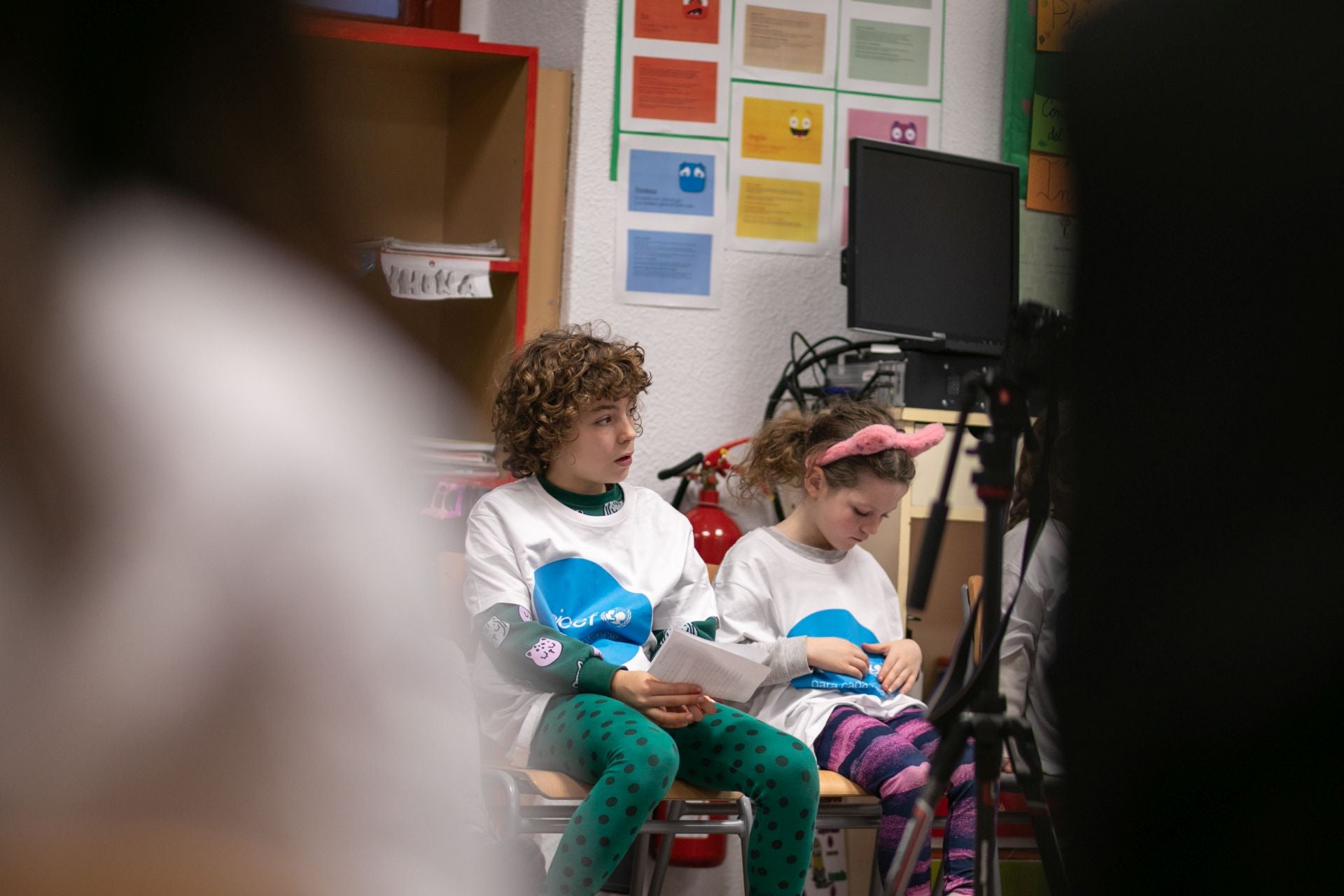 La visita del consejero de Educación al colegio San Lucas y María de Toledo