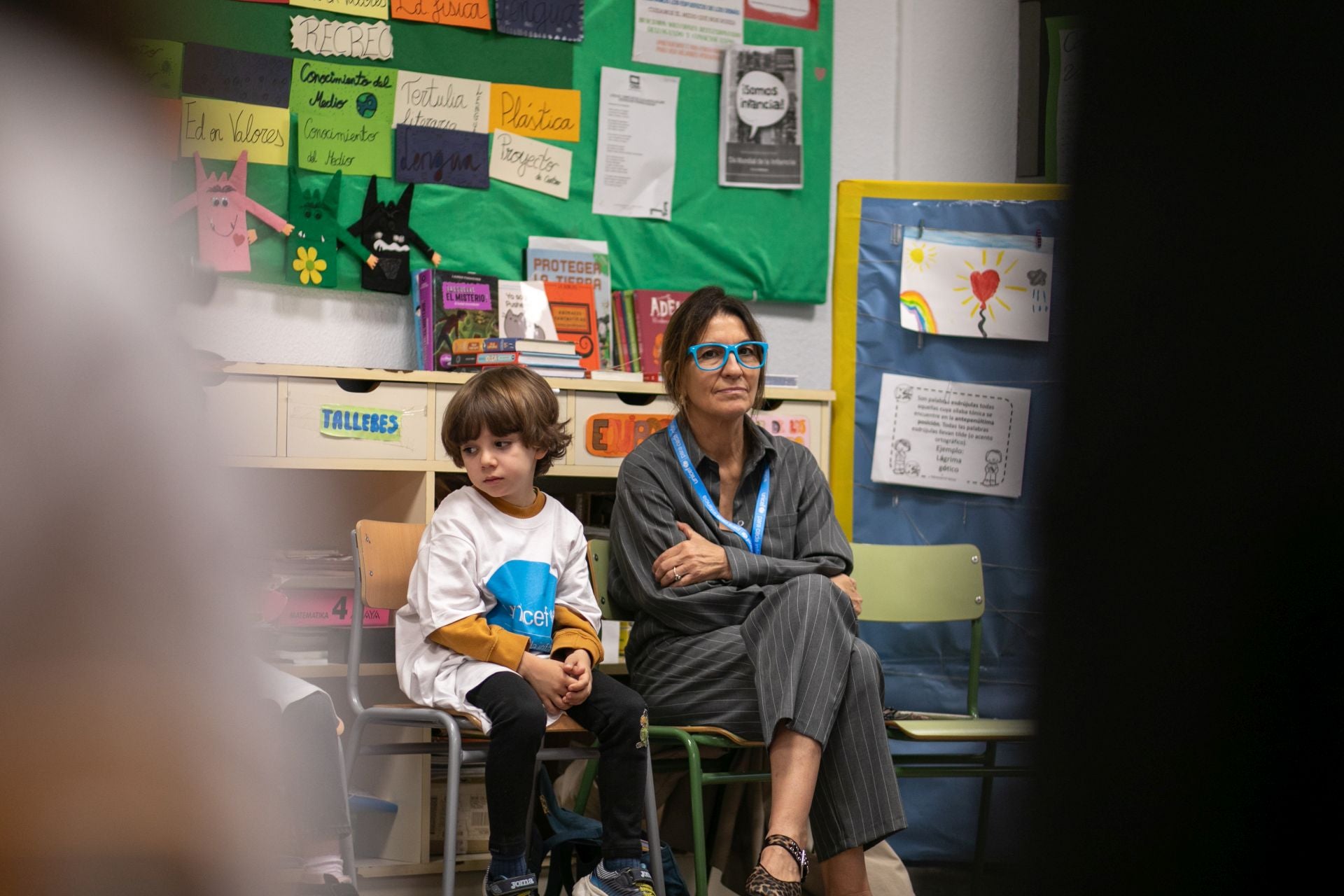 La visita del consejero de Educación al colegio San Lucas y María de Toledo