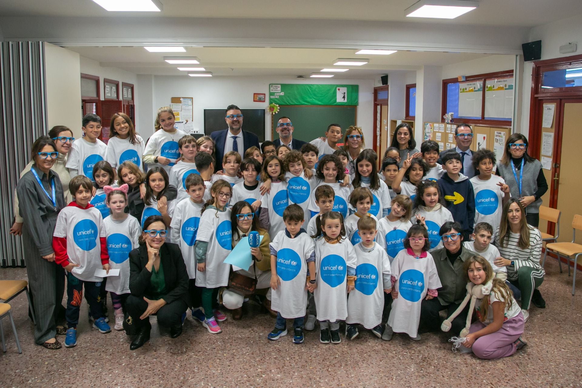 La visita del consejero de Educación al colegio San Lucas y María de Toledo