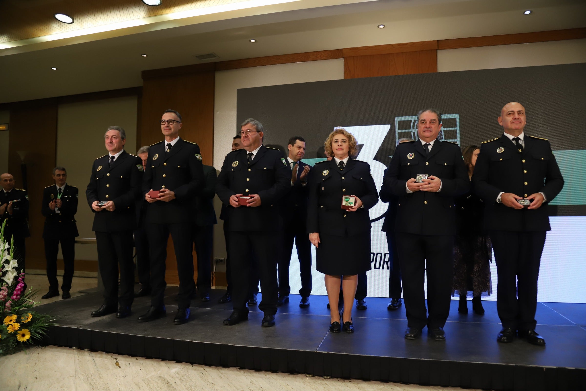 Los premios del congreso de jefes de Policía Local de Andalucía en Córdoba, en imágenes