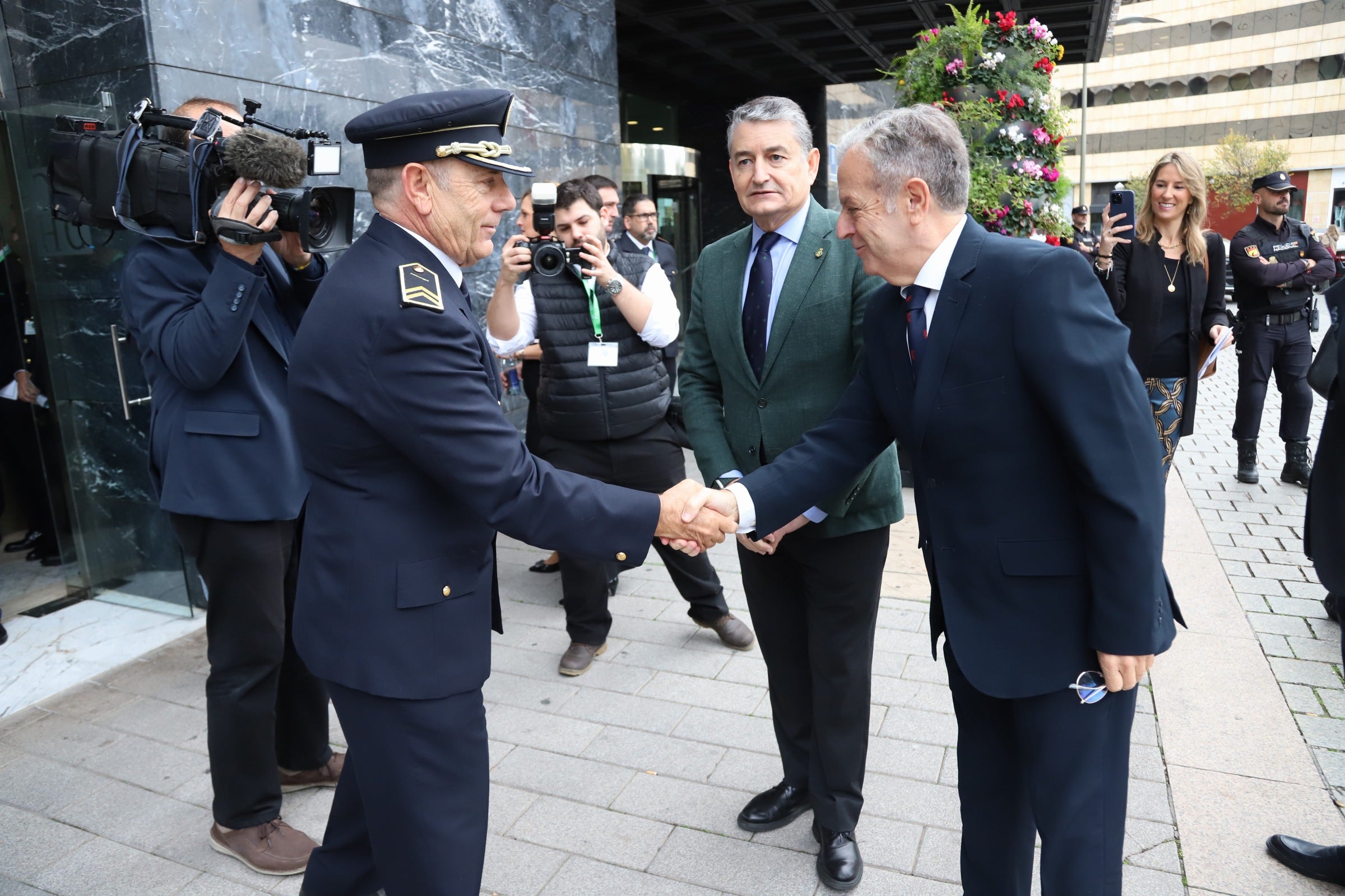 Los premios del congreso de jefes de Policía Local de Andalucía en Córdoba, en imágenes