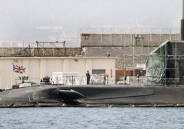 Un submarino nuclear de la Royal Navy vuelve a hacer escala en Gibraltar