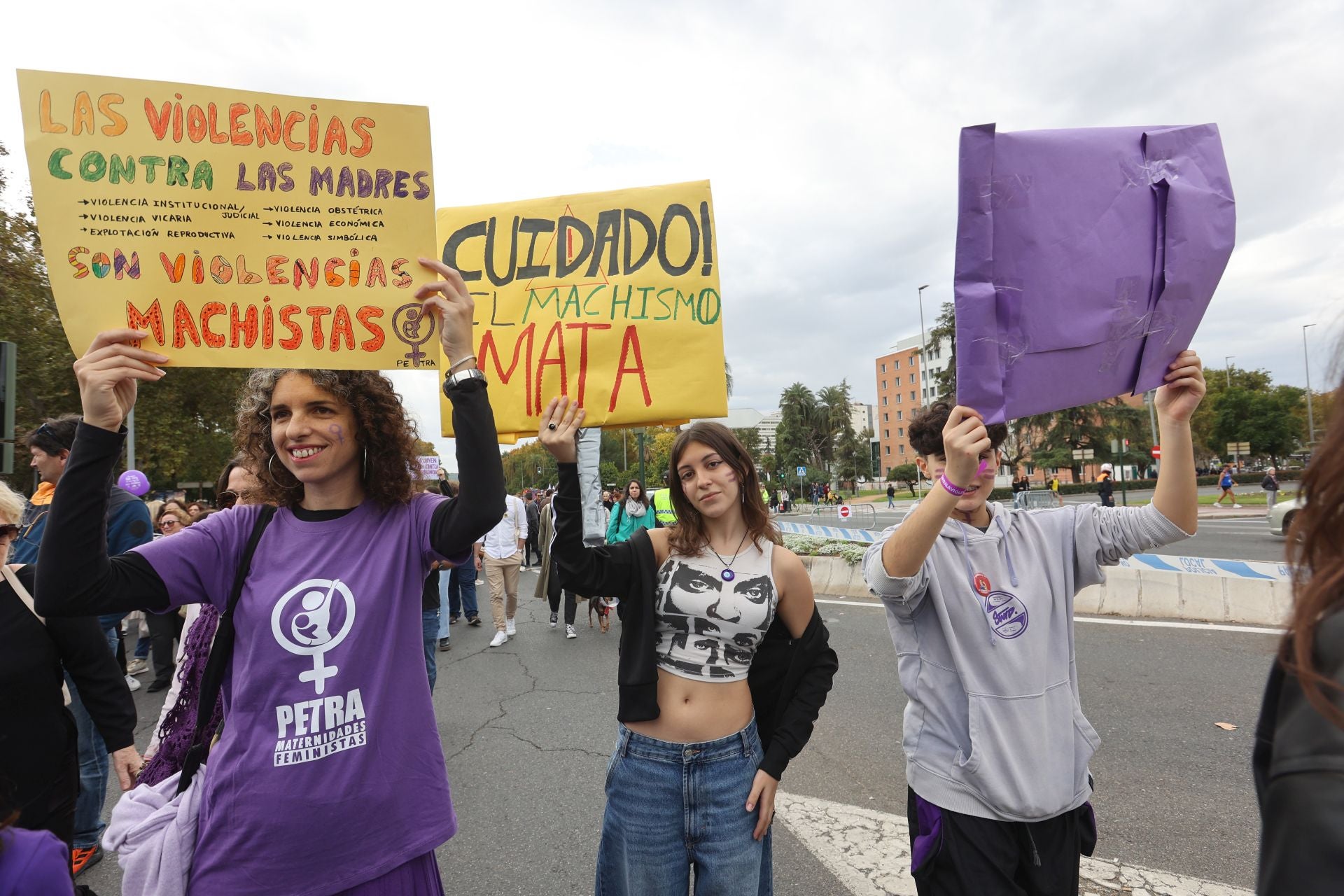 El grito de Córdoba contra la violencia machista, en imágenes