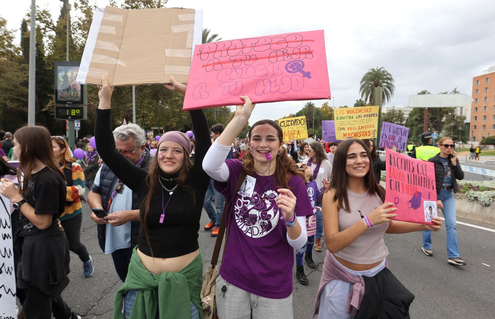 El grito de Córdoba contra la violencia machista, en imágenes