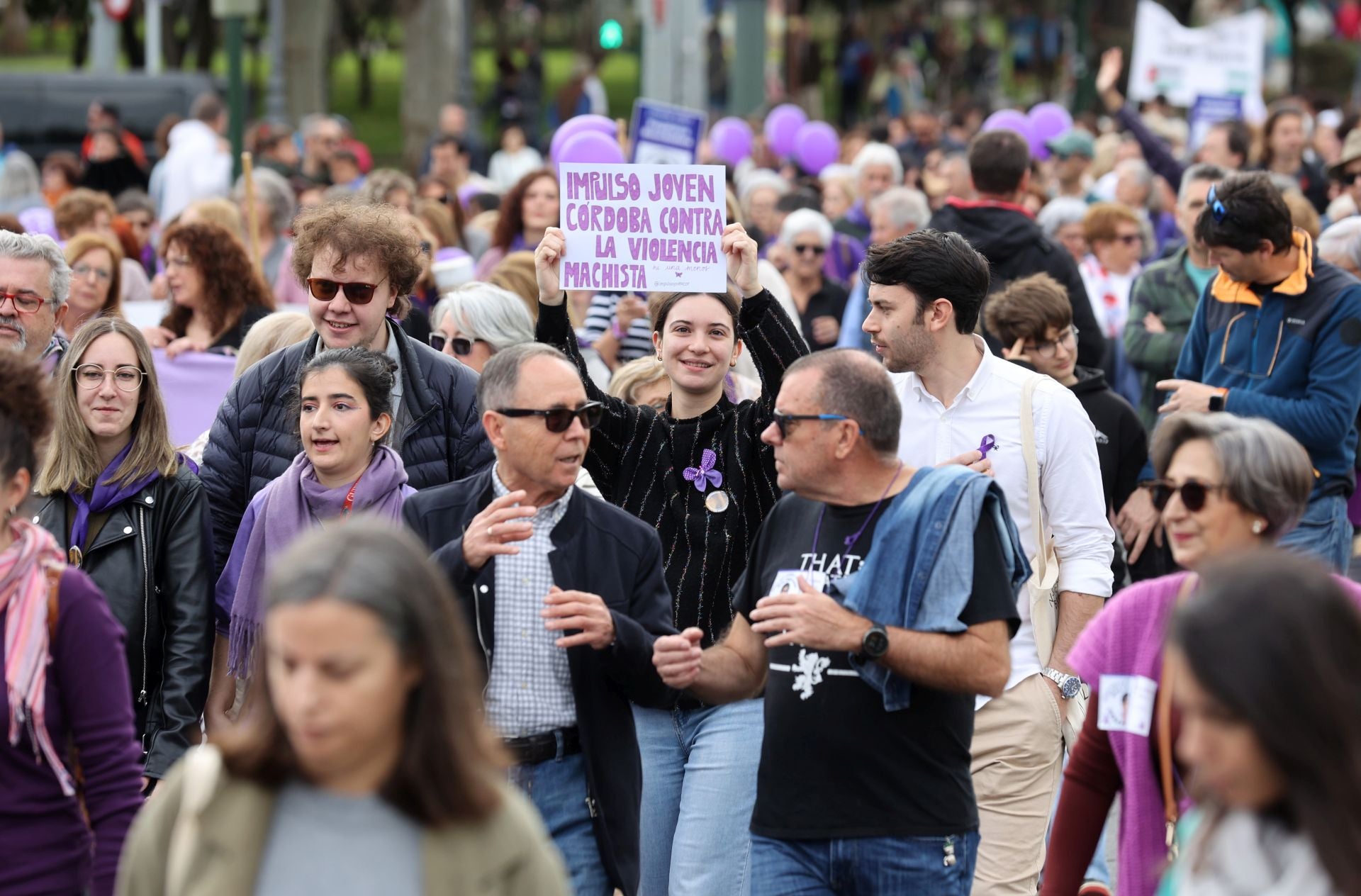 El grito de Córdoba contra la violencia machista, en imágenes