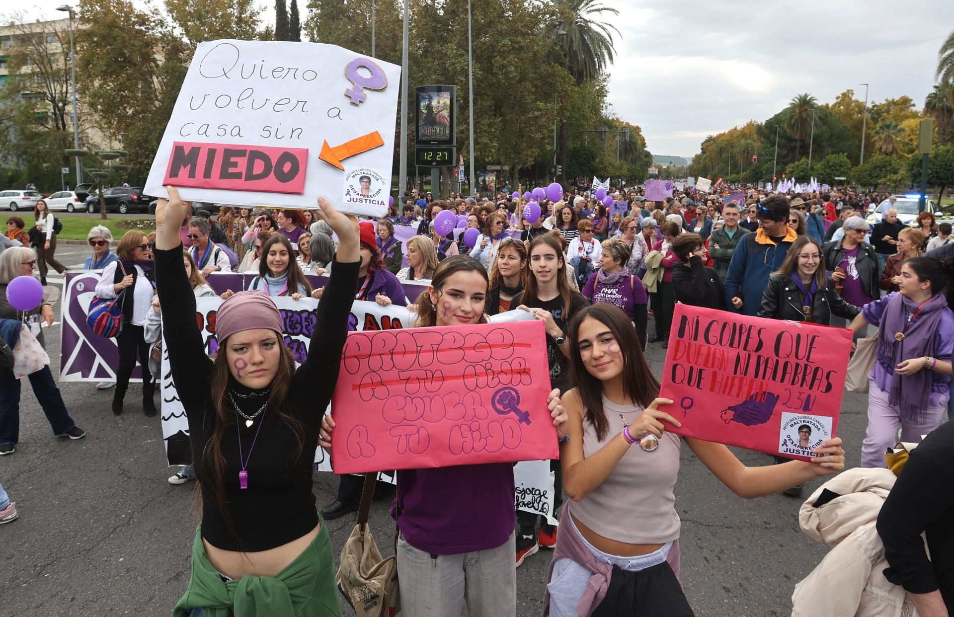 El grito de Córdoba contra la violencia machista, en imágenes