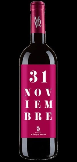 Llega '31 Noviembre', primer vino del año de la bodega toledana Más que Vinos