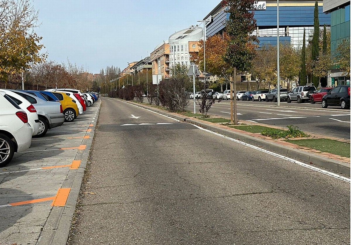 Nueva zona naranja en la avenida de Europa