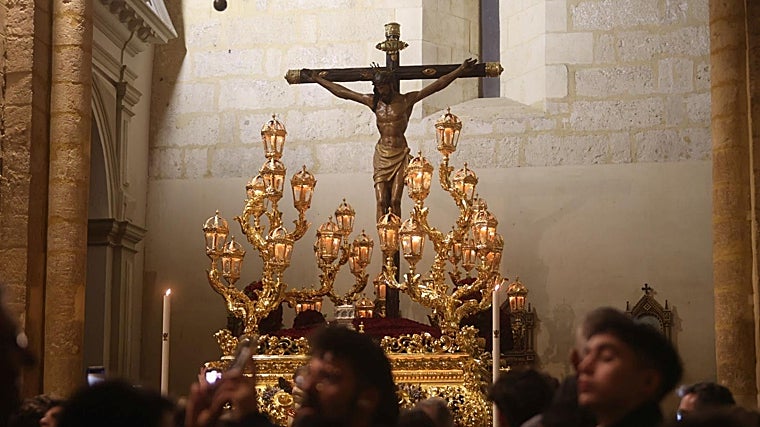 El Santísimo Cristo de la Misericordia, el pasado Miércoles Santo