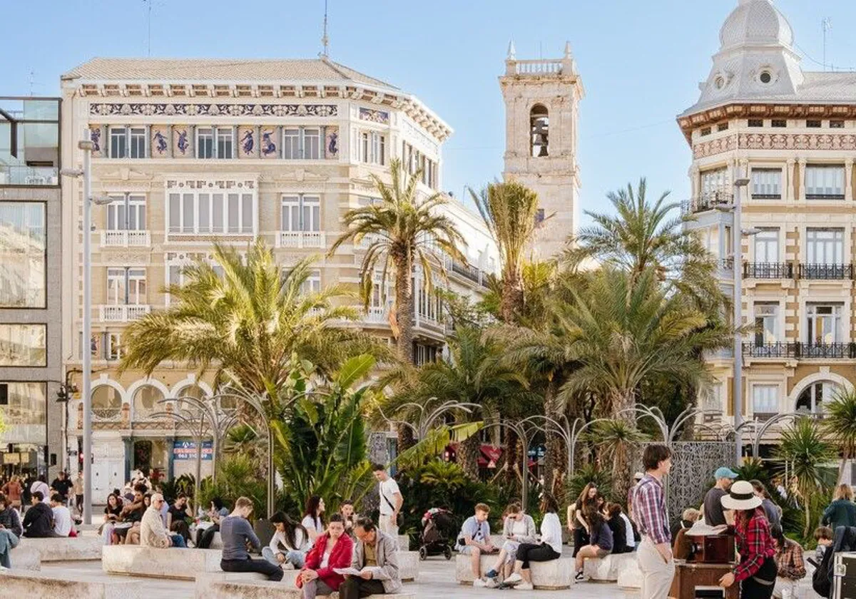 Imagen de archivo tomada en el centro de Valencia