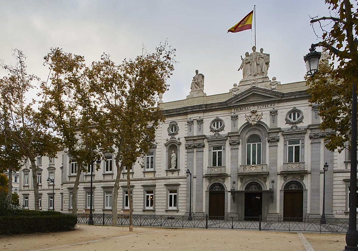 Fachada del Tribunal Supremo