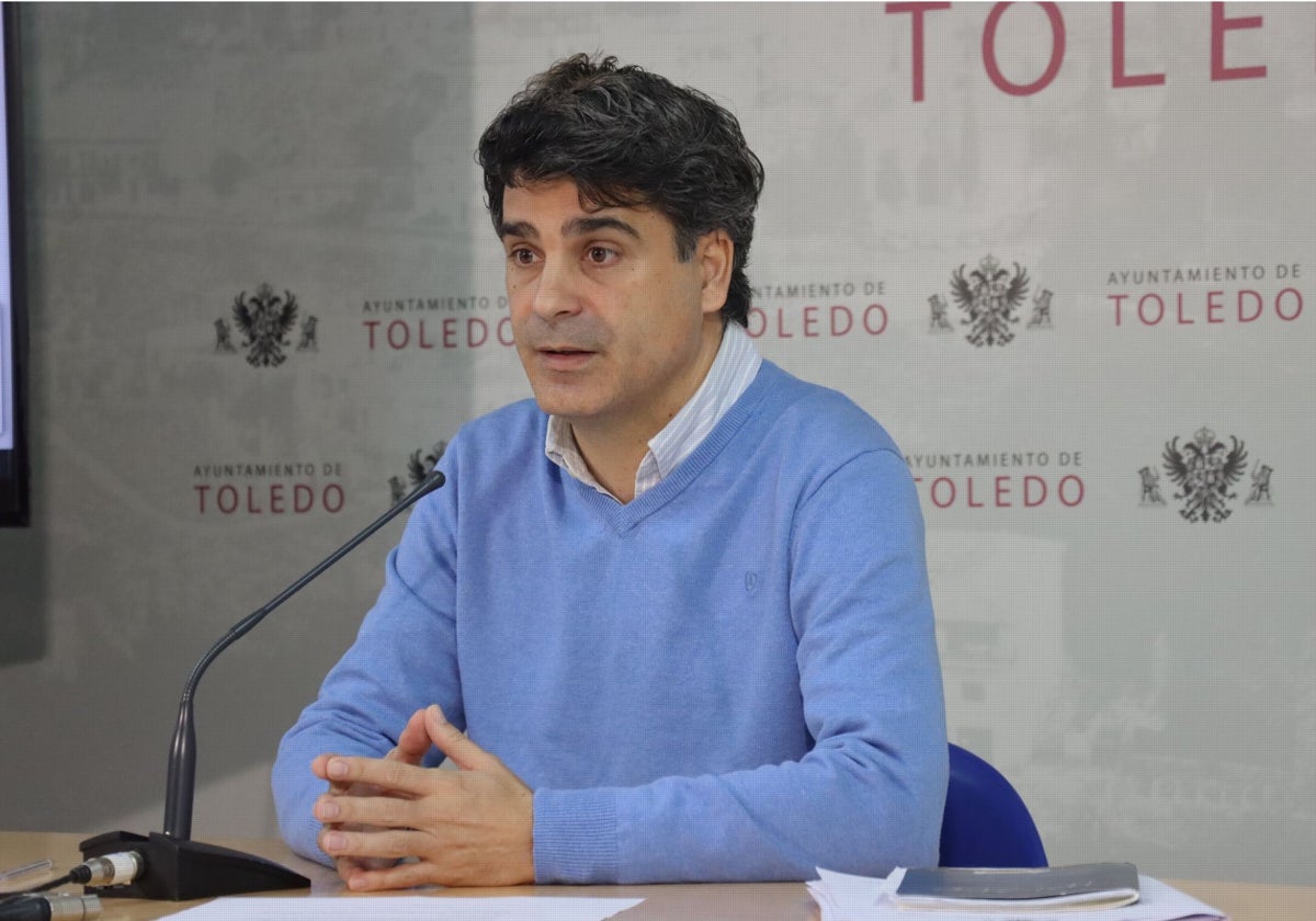 Juan José Alcalde, portavoz del equipo de gobierno en el Ayuntamiento de Toledo