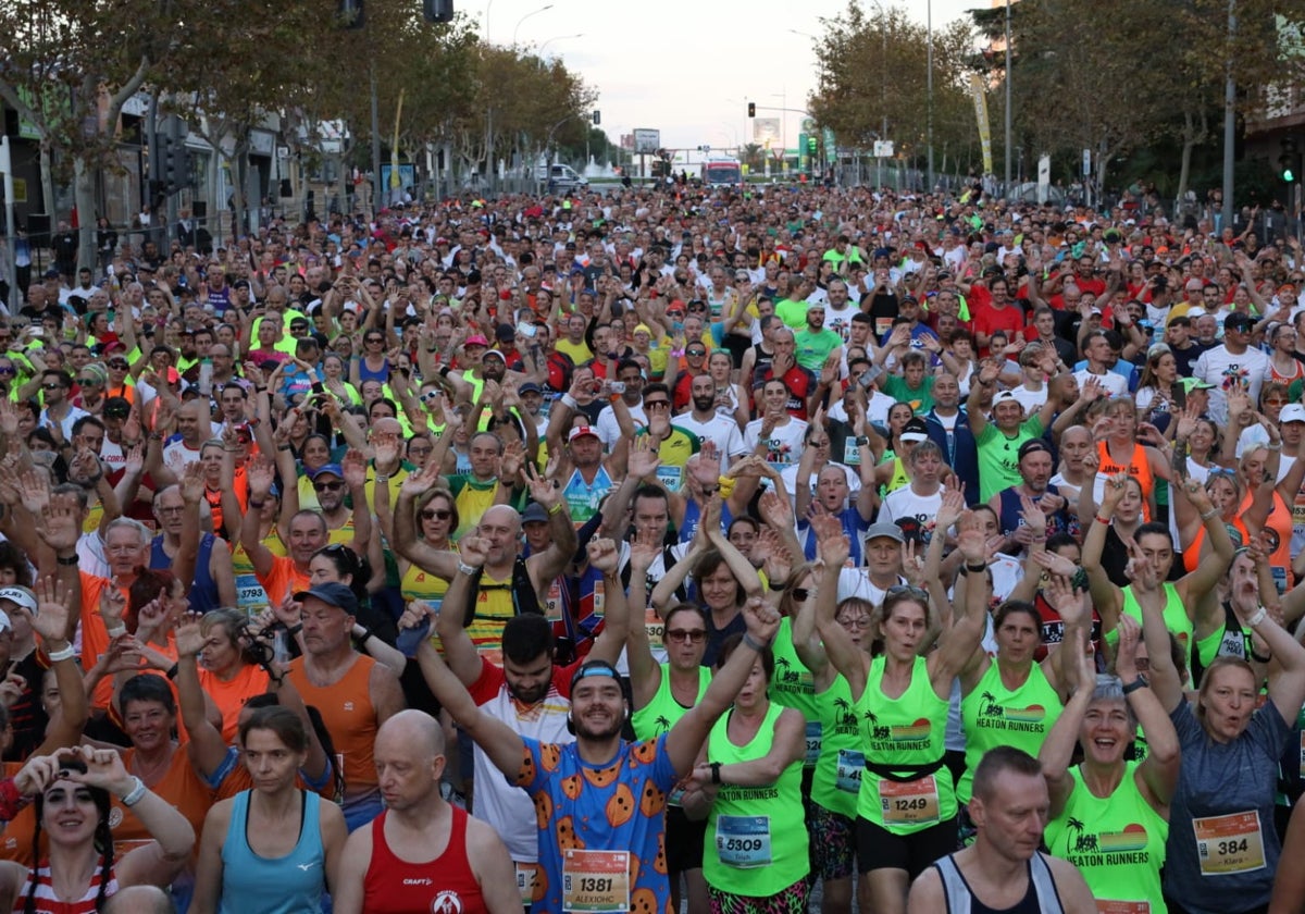 Imagen de archivo tomada en la Benidorm Half