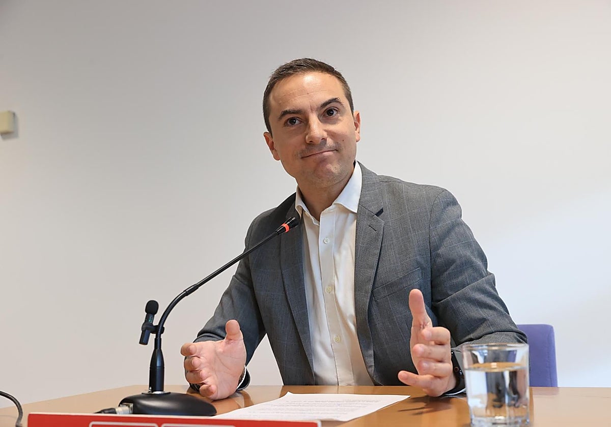 Juan Lobato, este martes en la Asamblea de Madrid un día antes de anunciar su dimisión