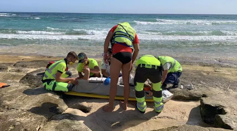 Un hombre muere tras ser rescatado en una playa de La Palma