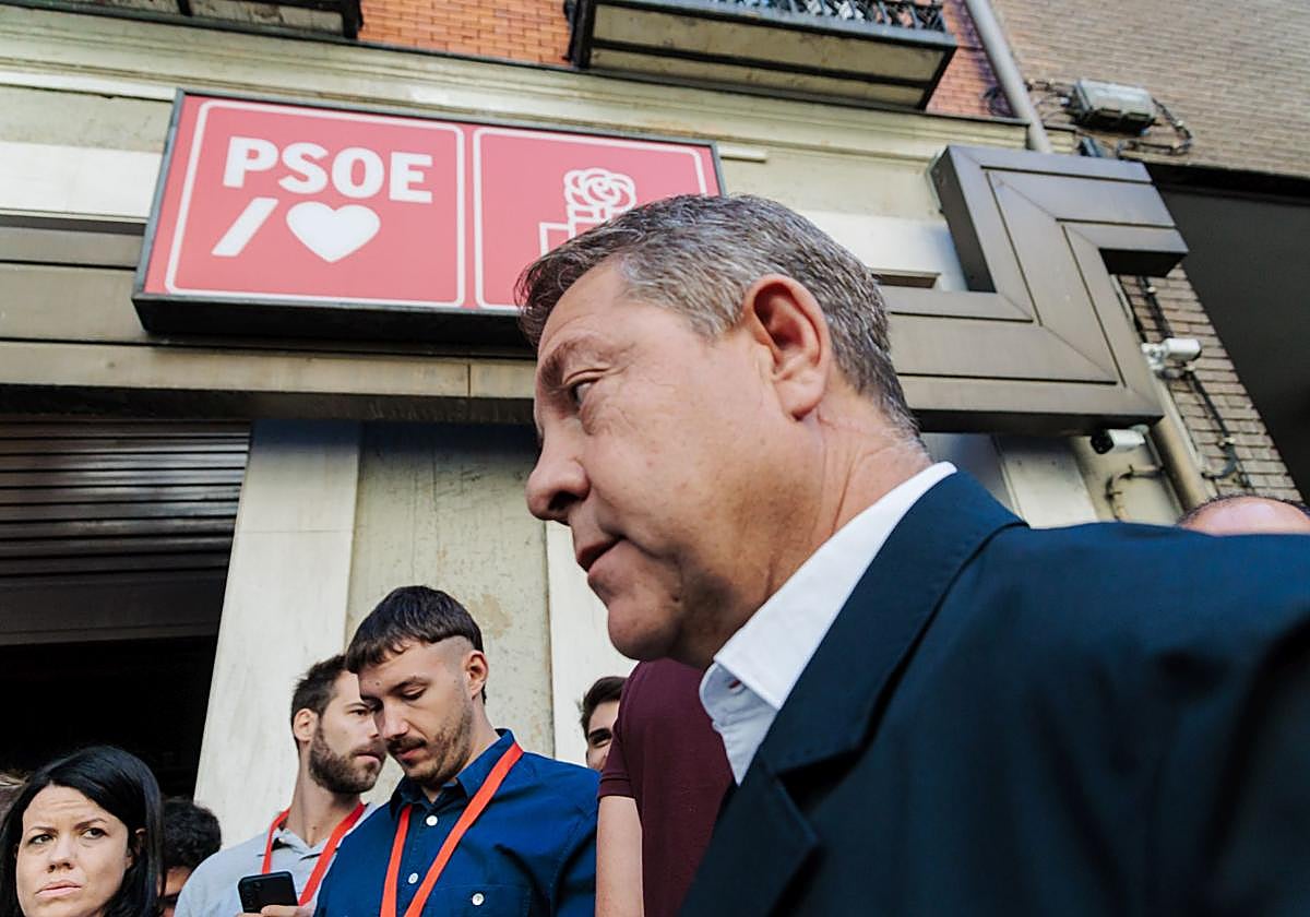 El presidente de la Junta de Castilla-La Mancha, Emiliano García-Page