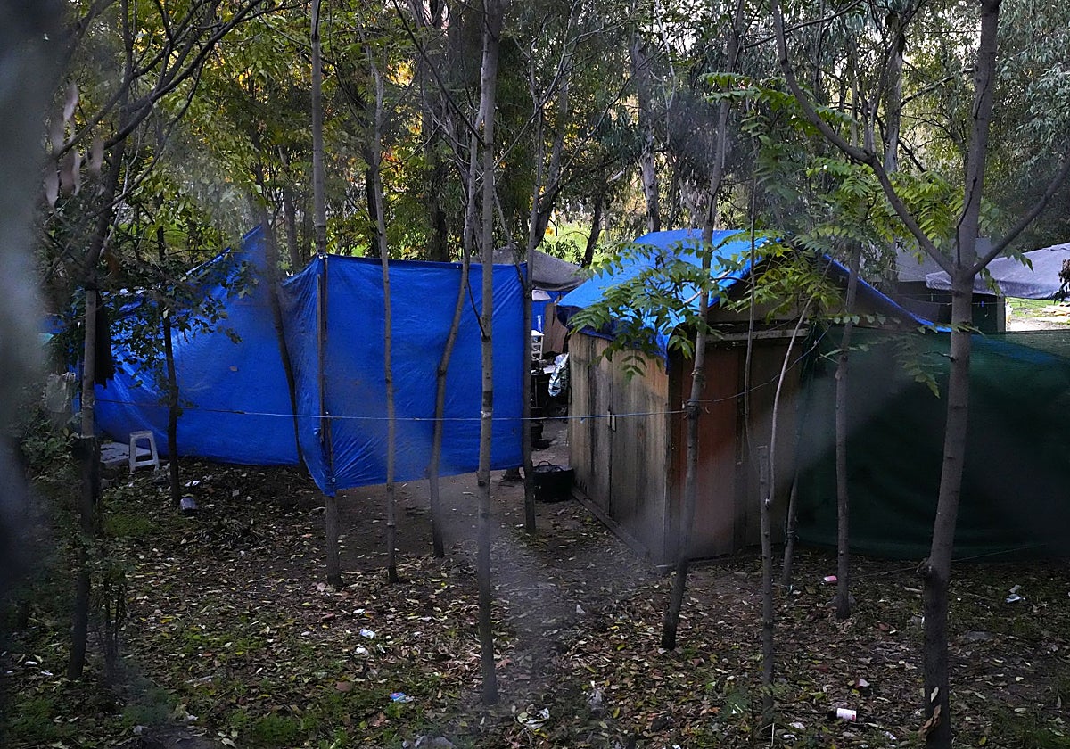 El solar 'okupado' en Castelo