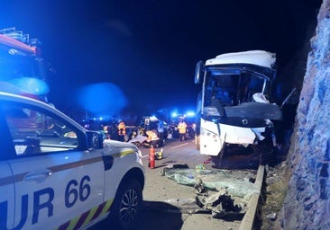 El autocar accidentado en Francia, un 'low cost' con una empresa en quiebra