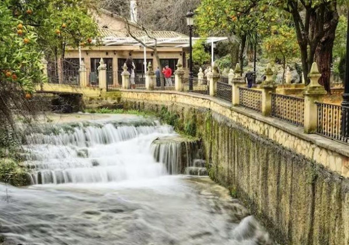 Río Cabra a su paso por la localidad del mismo nombre.