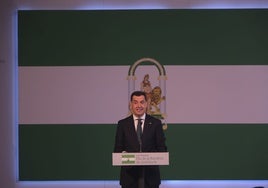 Juanma Moreno llama a la unidad de los andaluces para reclamar que se «nos trate igual»