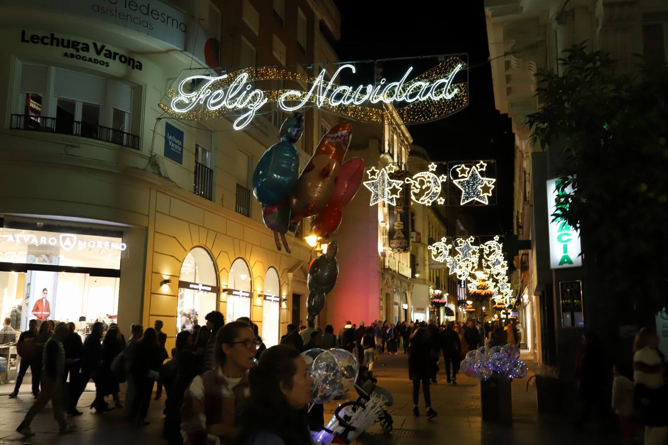 Las luces de Navidad del centro de Córdoba, en imágenes