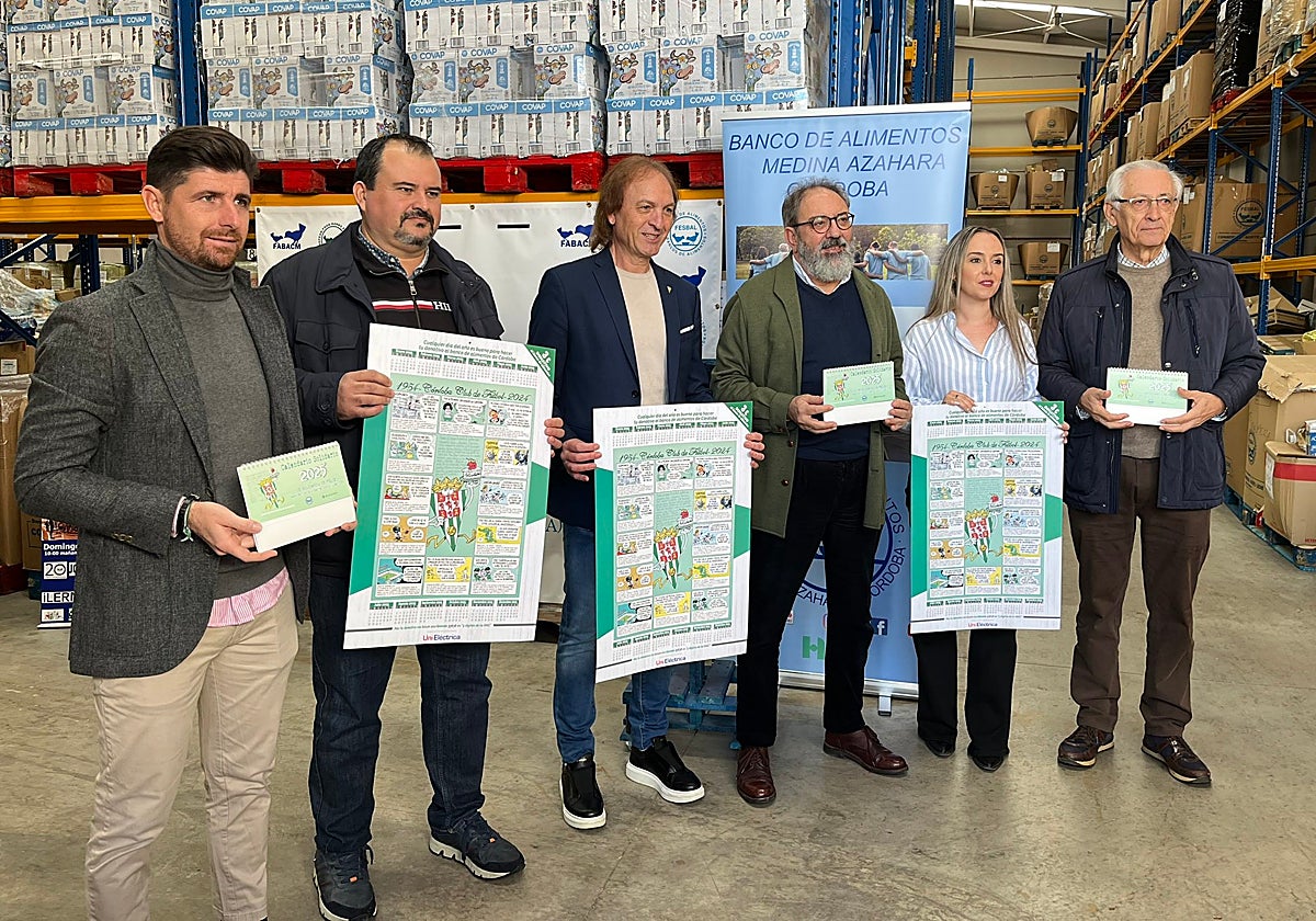 Presentación del calendario solidario, iniciativa de la asociación Cocinillas CCF