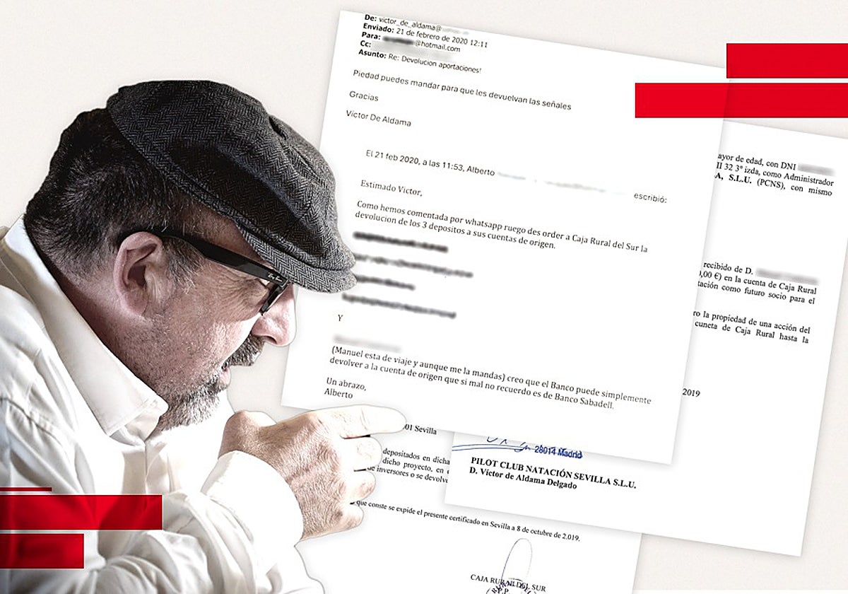 El presunto comisionista ordenó devolver 18.000 euros al dueño de Azvi, la señal para ser socio de un club deportivo, a través de un correo electrónico al que ha accedido este periódico