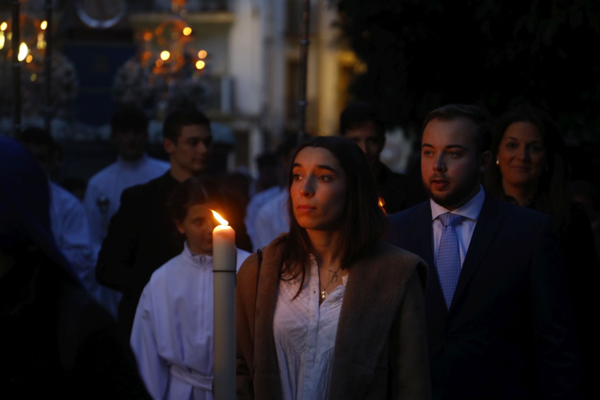 La procesión de la Inmaculada con los jóvenes de Córdoba, en imágenes