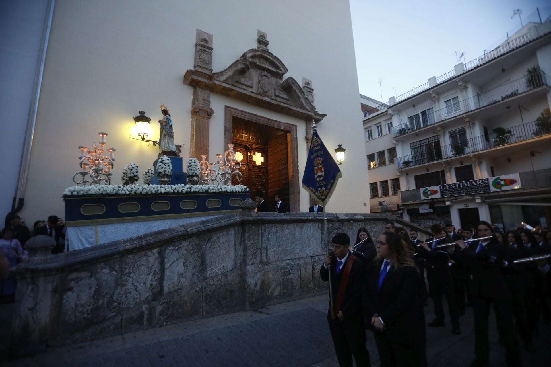 La procesión de la Inmaculada con los jóvenes de Córdoba, en imágenes