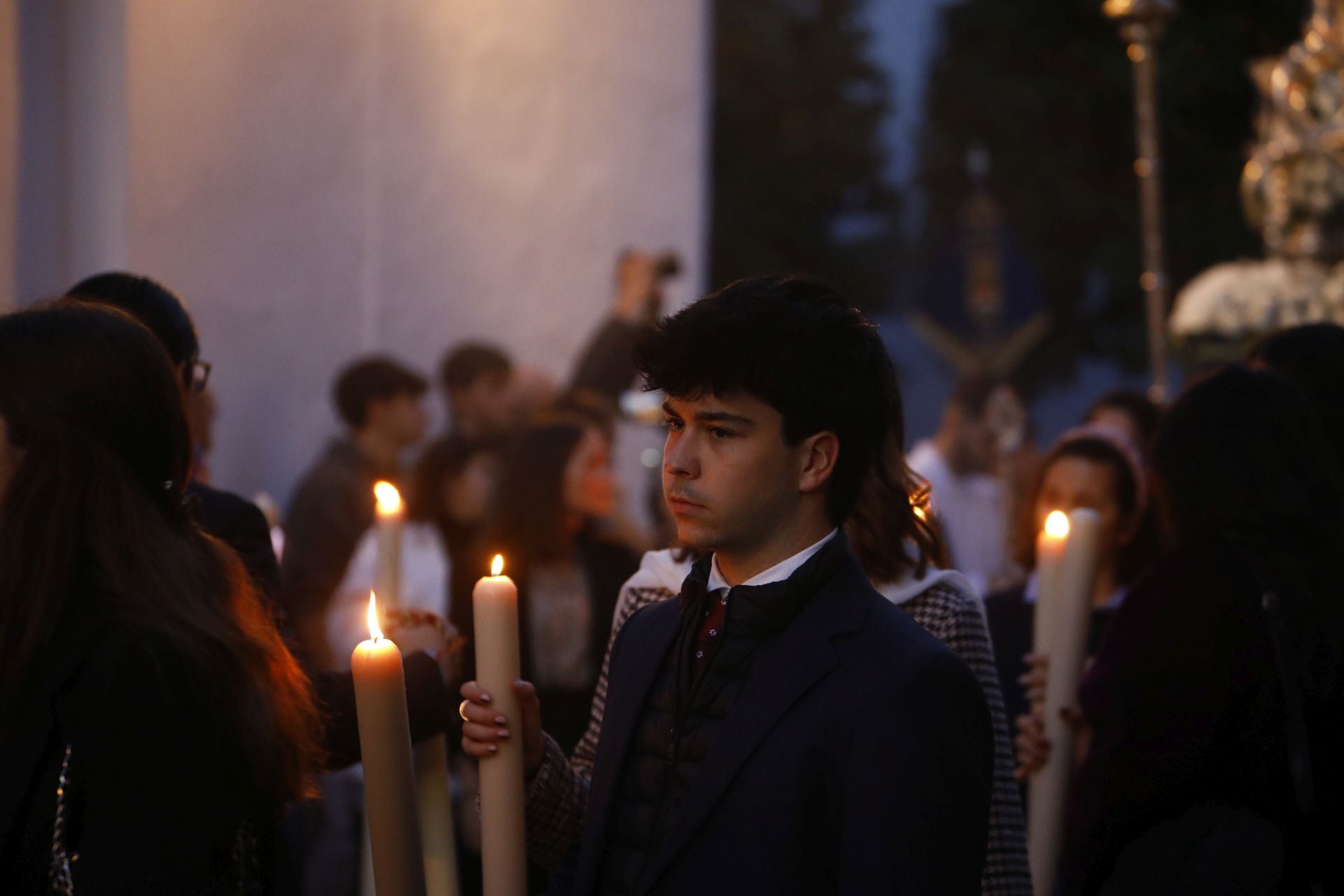 La procesión de la Inmaculada con los jóvenes de Córdoba, en imágenes