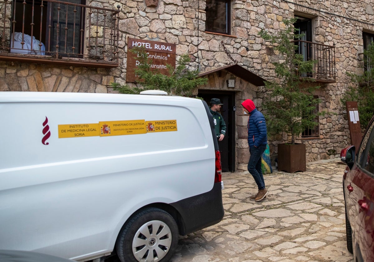 Lugar en el que se ha localizado a dos personas fallecidas en Medinaceli (Soria)