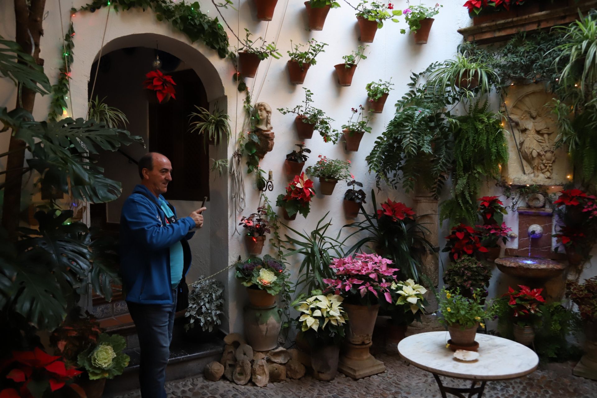 Los Patios de Córdoba abren sus puertas en Navidad, en imágenes