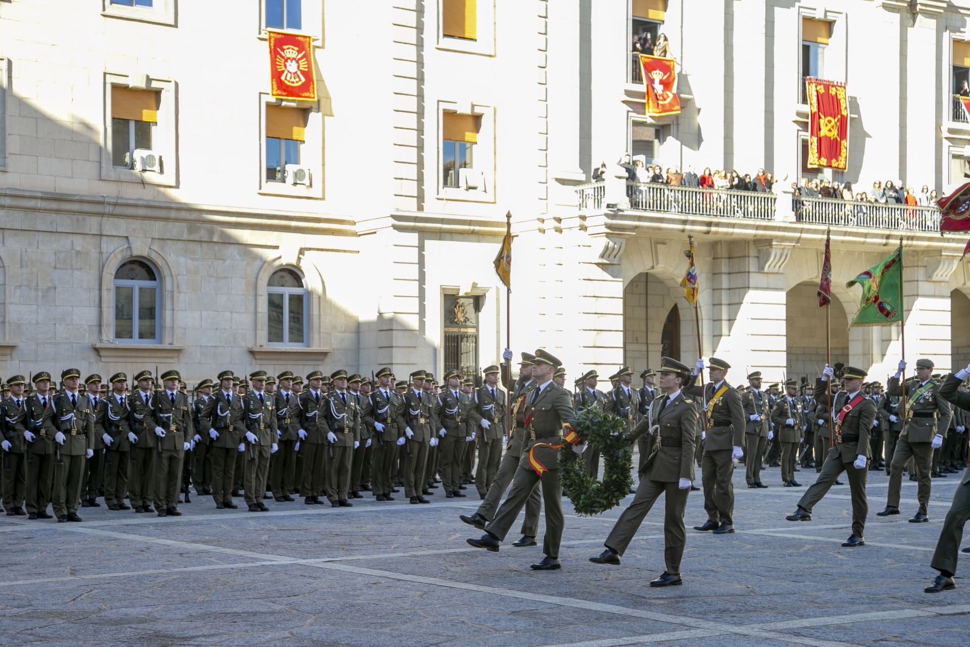 Toledo rinde homenaje a la Academia de Infantería y a la Inmaculada