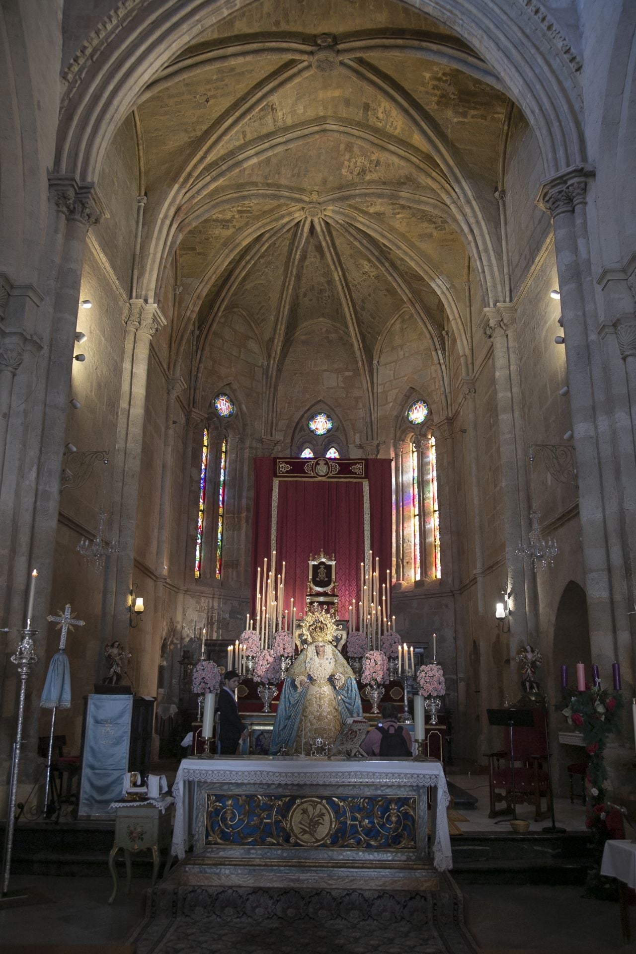 El besamanos a la Virgen de la Alegría de Córdoba por la Purísima, en imágenes