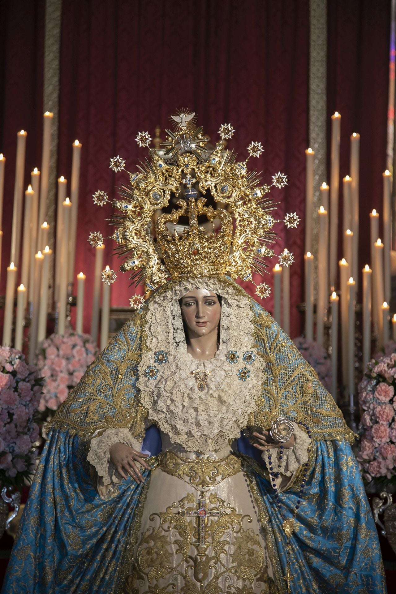 El besamanos a la Virgen de la Alegría de Córdoba por la Purísima, en imágenes