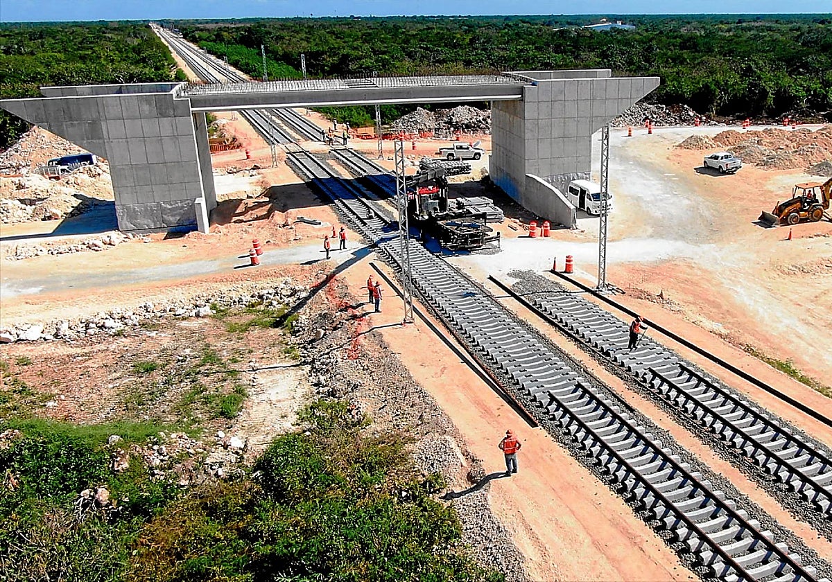 La empresa que contrató a Koldo participa en el tren maya de México