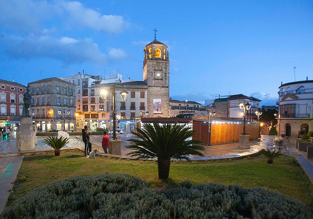 Plaza de Andalucía o de los Cipotes en Úbeda (Jaén)