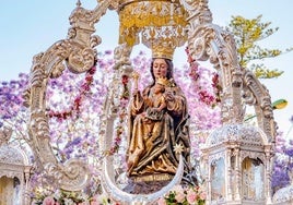 La Virgen de la Victoria peregrinará por las parroquias de Málaga