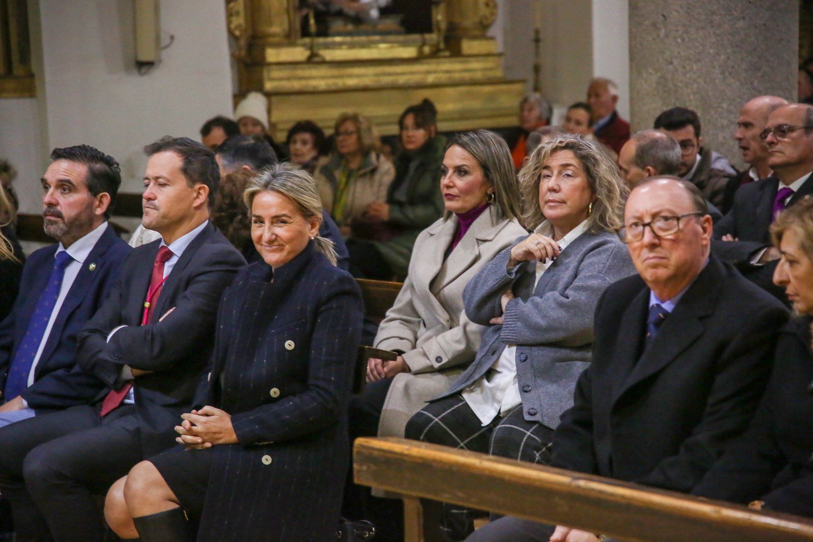 Las imágenes de la misa en honor a Santa Leocadia