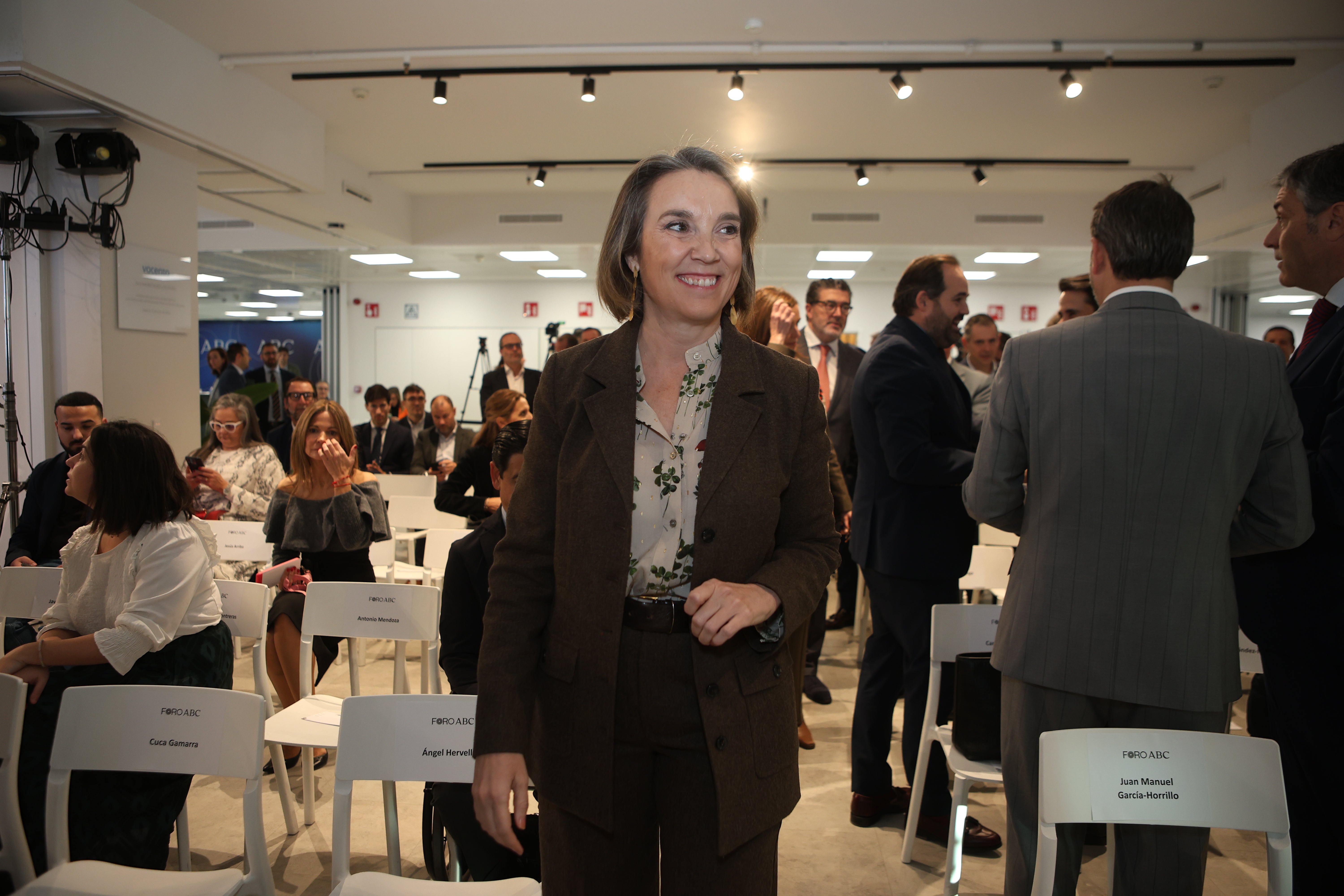 La secretaria general del PP, Cuca Gamarra.