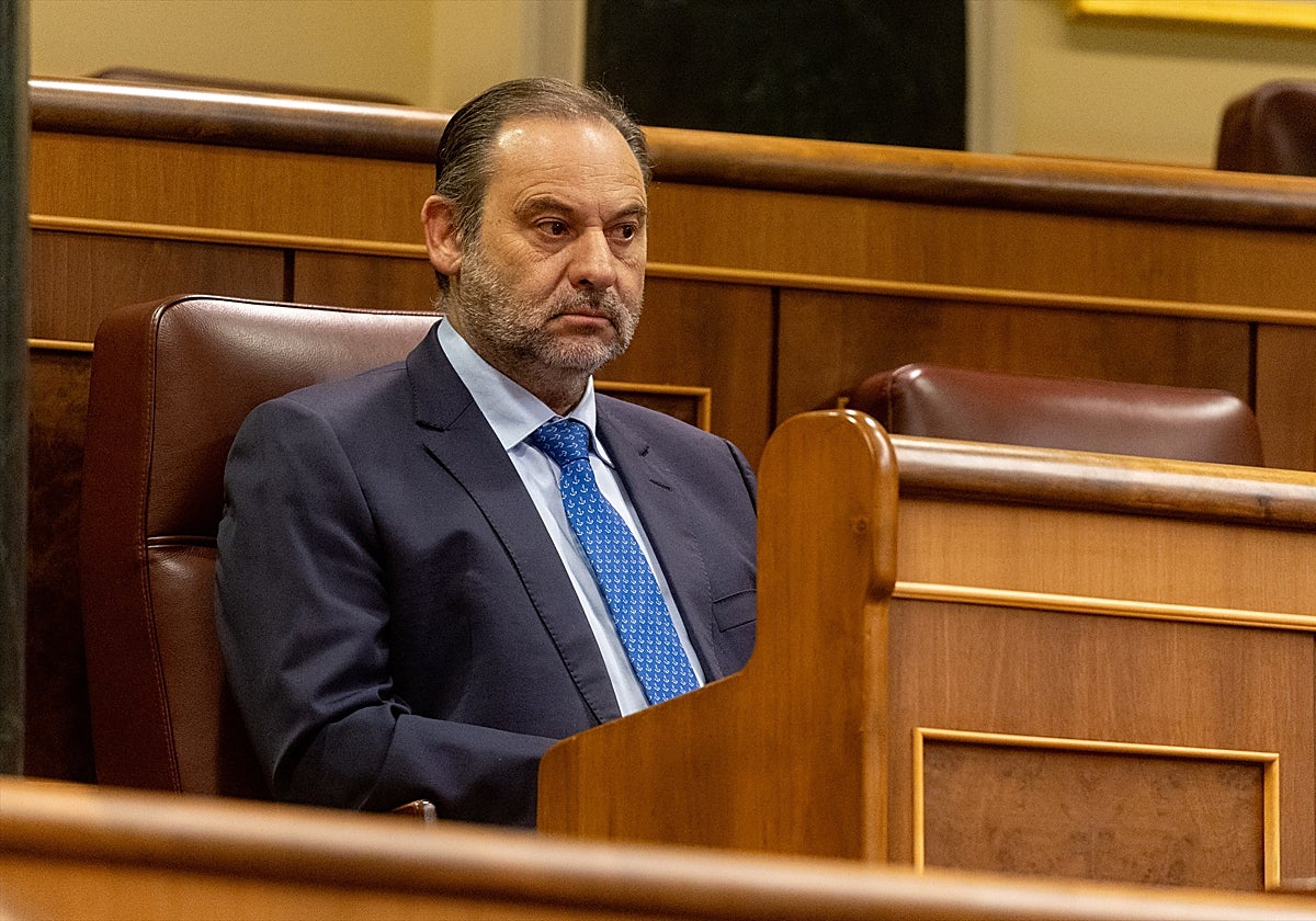 El exministro de Transportes José Luis Ábalos