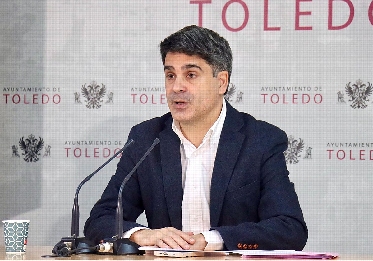 Juan José Alcalde, portavoz del equipo de gobierno de Toledo
