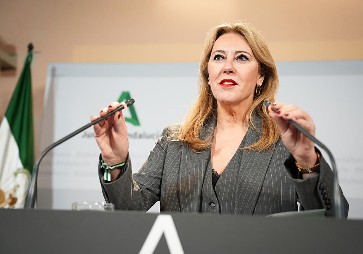 La consejera de Hacienda, Carolina España