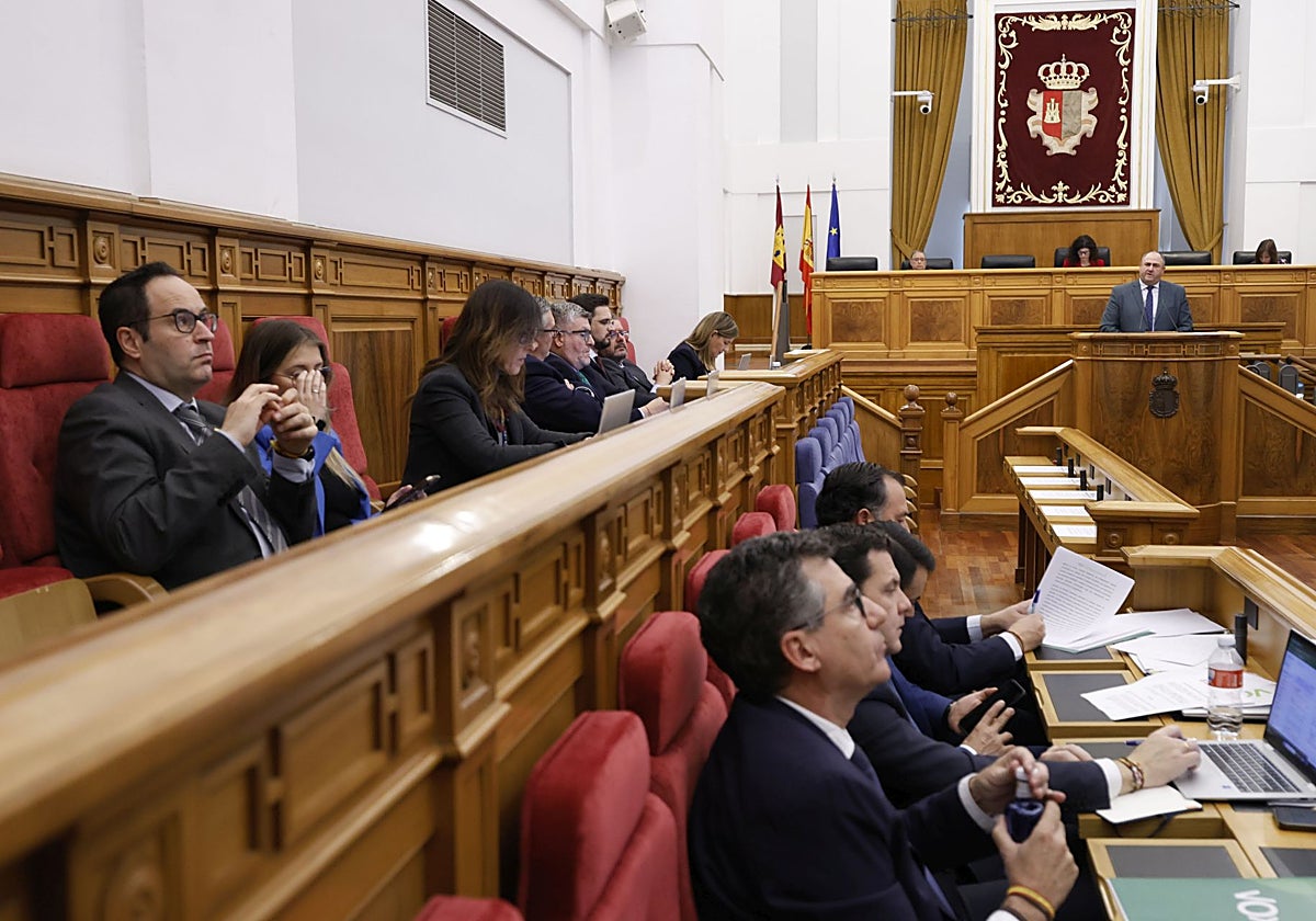 Intervención del consejero de Agricultura en las Cortes regionales