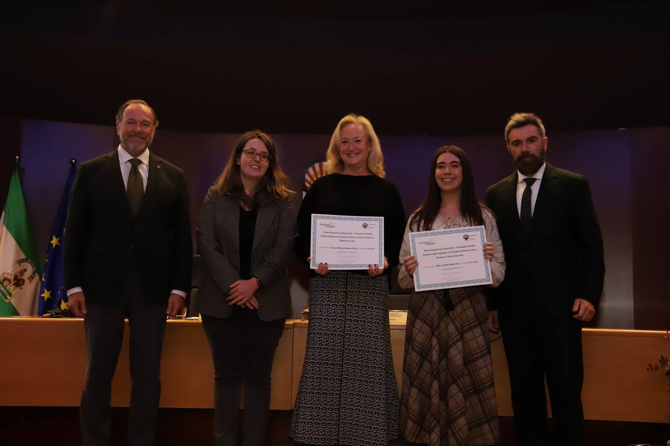 La entrega de los Premios Caja Rural del Sur al mejor expediente de la UCO, en imágenes